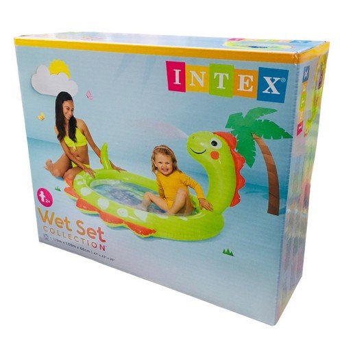 Swimming Pool For Kids INTEX 58437 Dinosaur Spray ( 47" x 43" x 26" )